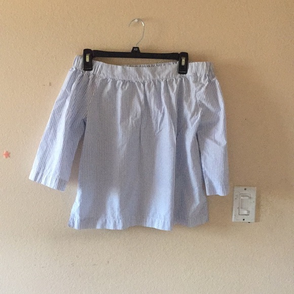 Madewell Off the Shoulder top - Picture 4 of 4